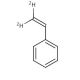Styrene-β, β-d2 (CAS 934-85-0) - chemical structure image