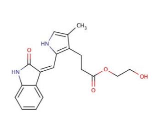 SU-5402 2-Hydroxyethyl Ester (CAS 258831-78-6) - chemical structure image