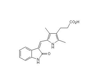 SU 6668 (CAS 252916-29-3) - chemical structure image