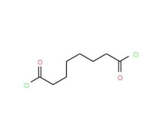 Suberoyl chloride (CAS 10027-07-3) - chemical structure image