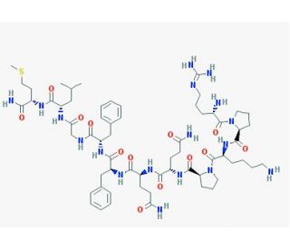 Substance P (CAS 33507-63-0) - chemical structure image