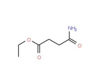 Succinamic acid ethyl ester (CAS 53171-35-0) - chemical structure image