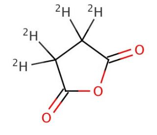 Succinic anhydride-2,2,3,3-d4 (CAS 14341-86-7) - chemical structure image