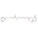 Succinimidyl 6-[3-(2-Pyridyldithio)propionamido]hexanoate (CAS 158913-22-5) - chemical structure image