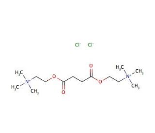 Succinylcholine Chloride (CAS 71-27-2) - chemical structure image