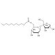 Sucrose monolaurate (CAS 25339-99-5) - chemical structure image