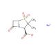 Sulbactam sodium salt - chemical structure image