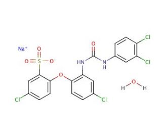 Sulcofuron-sodium monohydrate (CAS 3567-25-7 (anhydrous)) - chemical structure image