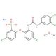Sulcofuron-sodium monohydrate (CAS 3567-25-7 (anhydrous)) - chemical structure image