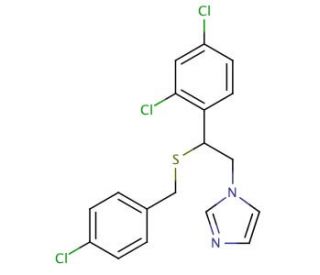Sulconazole (CAS 61318-90-9) - chemical structure image
