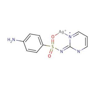 Sulfadiazine Silver Salt&#0; (CAS 22199-08-2) - chemical structure image