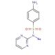 Sulfadiazine sodium salt (CAS 547-32-0) - chemical structure image
