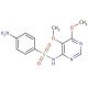 Sulfadoxine (CAS 2447-57-6) - chemical structure image