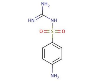 Sulfaguanidine (CAS 57-67-0) - chemical structure image