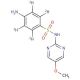 Sulfameter-d4 - chemical structure image