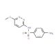 Sulfamethoxypyridazine (CAS 80-35-3) - chemical structure image