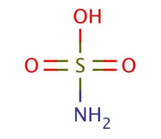 Sulfamic acid (CAS 5329-14-6) - chemical structure image