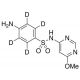 Sulfamonomethoxine-d4 (CAS 1286538-12-2) - chemical structure image