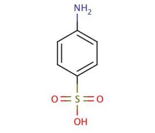 Sulfanilic acid (CAS 121-57-3) - chemical structure image