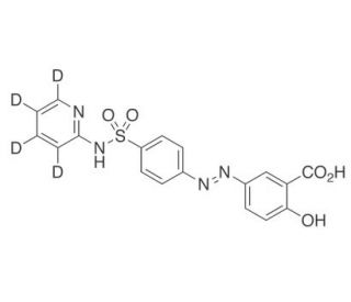 Sulfasalazine-d4 - chemical structure image