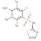 Sulfathiazole-d4 (CAS 1020719-89-4) - chemical structure image