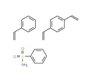 Sulfonyl amide, polymer-bound (CAS 135266-23-8) - chemical structure image