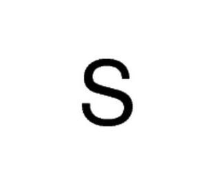 Sulfur (CAS 7704-34-9) - chemical structure image
