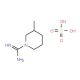 sulfuric acid compound with 3-methylpiperidine-1-carboximidamide (1:1) (CAS 132856-77-0) - chemical structure image