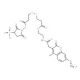 Sulphosuccinimidyl 2-(7-azido-4-methylcoumarin-3-acetamide)ethyl-1,3-dithiopropionate (CAS 1172490-00-4) - chemical structure