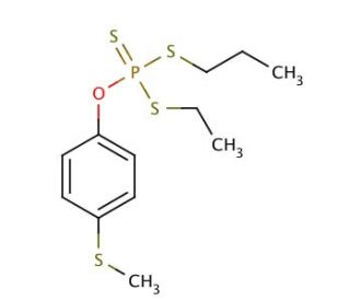 Sulprofos (CAS 35400-43-2) - chemical structure image