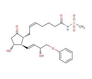 Sulprostone (CAS 60325-46-4) - chemical structure image