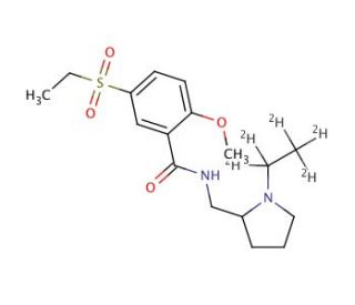 Sultopride-d5 - chemical structure image