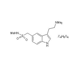 Sumatriptan succinate (CAS 103628-48-4) - chemical structure image