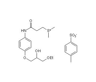 Suplatast tosylate (CAS 94055-76-2) - chemical structure image