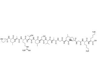 Syntide-2, Protein Kinase Substrate (CAS 108334-68-5) - chemical structure image