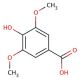 Syringic acid (CAS 530-57-4) - chemical structure image