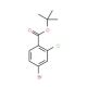 t-Butyl 4-bromo-2-chlorobenzoate (CAS 929000-18-0) - chemical structure image