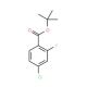 t-Butyl 4-chloro-2-fluorobenzoate (CAS 941294-14-0) - chemical structure image