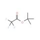 t-Butyl trifluoroacetate (CAS 400-52-2) - chemical structure image
