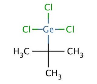 t-Butyltrichlorogermane (CAS 1184-92-5) - chemical structure image