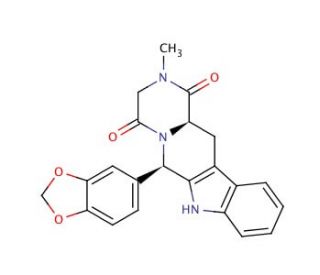 Tadalafil (CAS 171596-29-5) - chemical structure image