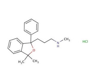 Talopram hydrochloride (CAS 7013-41-4) - chemical structure image