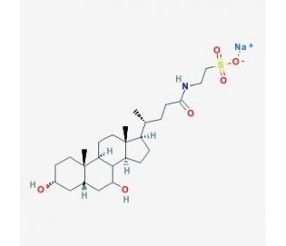 Taurochenodeoxycholic Acid, Sodium Salt (CAS 6009-98-9) - chemical structure image