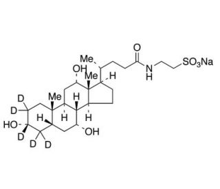 Taurocholic Acid-d5 Sodium Salt - chemical structure image