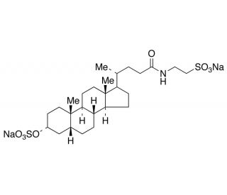 Taurolithocholic acid 3-sulfate disodium salt - chemical structure image