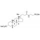 Taurolithocholic acid 3-sulfate disodium salt - chemical structure image