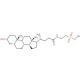 Taurolithocholic Acid Sodium Salt (CAS 6042-32-6) - chemical structure image