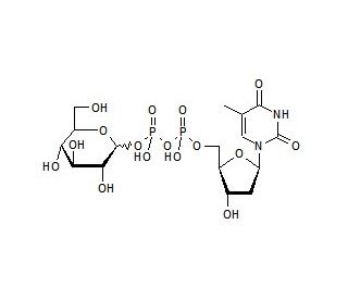 TDP-Glucose disodium salt (CAS 2196-62-5) - chemical structure image