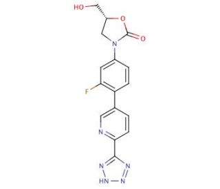Tedizolid - chemical structure image