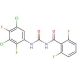 Teflubenzuron (CAS 83121-18-0) - chemical structure image